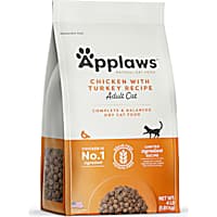 Applaws Limited Ingredients, Grain Free Chicken with Turkey Recipe Complete Dry Adult Cat Food