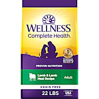 Wellness Complete Health Grain Free Lamb & Lamb Meal Recipe Adult Dry Dog Food