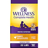 Wellness Complete Health Grain Free Chicken & Salmon Recipe Dry Puppy Food
