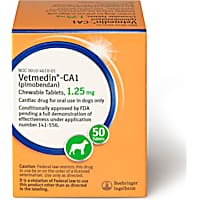 Vetmedin-CA1 (pimobendan) 1.25 mg Chewable Tablets for Dogs