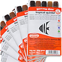 Tropical Marine Centre Gamma Frozen Food Tropical Quintet Blister Pack Fish Food