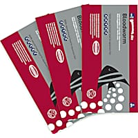 Tropical Marine Centre Gamma Frozen Food Bloodworms Slice Pack Fish Food