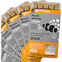 Tropical Marine Centre Gamma Frozen Food Mysis Shrimp + Garlic Blister Pack Fish Food