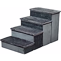PetPals Group Charcoal 4 Level Pet Stairs