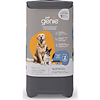 Pet Genie Pail with Starter Refill Dog Waste Disposable System for Dogs