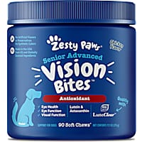 Zesty Paws Senior Advanced Chicken Vision Bites for Dogs