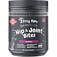 Zesty Paws Vet Strength Beef and Bacon Hip & Joint Bites for Dogs