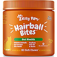 Zesty Paws Bacon Chews Hairball for Cats