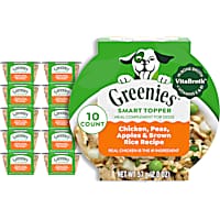 Greenies Smart Topper Complement Chicken, Peas, Apples & Brown Rice Recipe Wet Dog Food