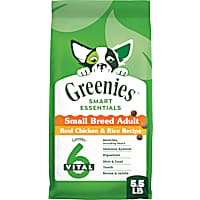 Greenies Smart Essentials Small Breed Adult High Protein Real Chicken & Rice Recipe Dry Dog Food