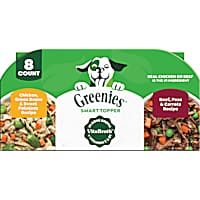 Greenies Smart Topper Complement, with Chicken, with Beef Wet Dog Food Variety Pack