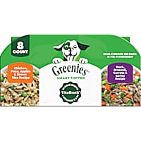 Greenies Smart Topper Complement, Chicken with Peas & Duck Wet Dog Food Variety Pack