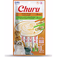 Inaba Churu Chicken with Scallop Recipe Variety Pouch Cat Treats