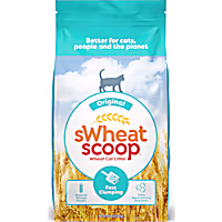 sWheat Scoop Original Natural Clumping Wheat Cat Litter