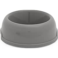 EveryYay Essentials Gray Plastic Dog & Cat Bowl