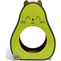 EveryYay Novelty Avocado Cardboard Cat Scratcher