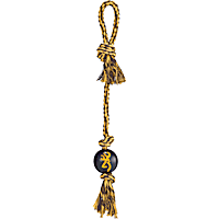 Browning Black/Gold Rope Dog Toy