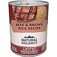 Natural Balance Limited Ingredient Beef & Brown Rice Recipe Wet Dog Food