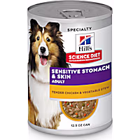 Hill's Science Diet Adult Sensitive Stomach & Sensitive Skin Tender Chicken & Vegetable Stew Wet Dog Food