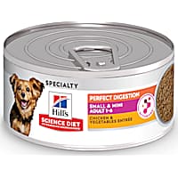 Hill's Science Diet Adult Perfect Digestion Small & Mini Chicken & Vegetables Entree Dog Food