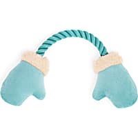 Petco Plush Rope 'n Mittens Dog Toy