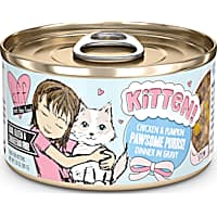 B.F.F. Kitten! Chicken & Pumpkin Pawsome Purrs! Dinner in Gravy Wet Cat Food