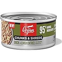 ORIJEN Chunks Duck & Liver Entree Wet Cat Food