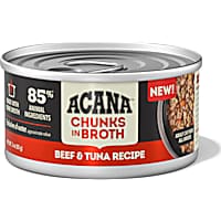 ACANA Chunks in Broth Beef & Tuna Recipe Wet Cat Food