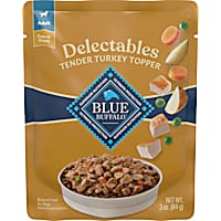 Blue Buffalo Delectables Turkey Dinner Natural Wet Dog Food Topper