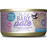 Tiki Cat Baby Chicken & Chicken Liver Pate Wet Food for Kittens