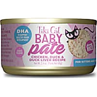 Tiki Cat Baby Chicken, Duck & Duck Liver Pate Wet Cat Food
