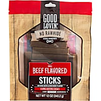 Good Lovin' Rawhide Free Small Beef Stick for Dogs