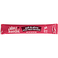 WholeHearted Grain Free Soft and Slim Bacon Recipe Dog Stick Treat