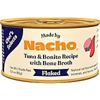 Made by Nacho Chef's Selects High Protein, Grain-Free Flaked Tuna & Bonito All Life Stages Wet Cat Food