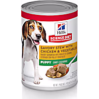Hill's Science Diet Puppy Savory Stew with Chicken & Vegetables Wet Dog Food