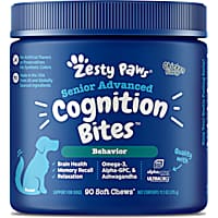 Zesty Paws Chicken Senior Advanced Cognition Bites for Dogs