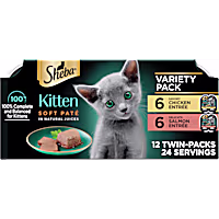 Sheba Perfect Portions Kitten Wet Cat Food Variety Pack