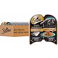 Sheba Gravy Indulgence Cat Food Chicken Entree in Extra Gravy