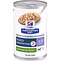 Hill's Prescription Diet z/d Low Fat Hydrolyzed Soy Sensitivities Recipe Canned Wet Dog Food