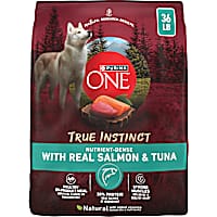 Purina ONE True Instinct Real Salmon and Tuna Natural  High Protein Dry Dog Food