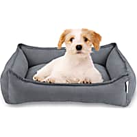 Arlee Pet Products Canine Creations Crescent Lounger Orthopedic Eco-Friendly Memory Foam Dog Bed