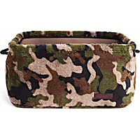 Reddy Faux Shearling Toy Bin for Dogs