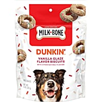 Milk-Bone Dunkin' Vanilla Glaze Biscuits with Other Natural Flavors Dog Treats