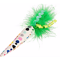 SmartyKat Catnip Carrot Crinkle Plush Cat Toy