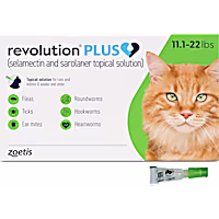 Revolution Plus Topical Solution 11.1-22 lbs. Cat