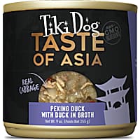 Tiki Dog Taste of the World Asia, Peking Duck with Duck in Broth Wet Dog Food