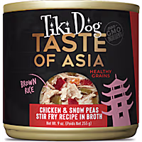 Tiki Dog Taste of the World Asia Chicken & Snow Peas Stir Fry Wet Dog Food