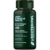 Rooted Owl Natural Supplements Joint & Muscle Health for Cats & Small Dogs Capsules with UC-II Collagen