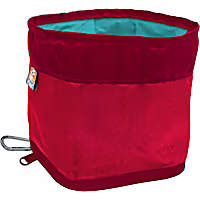 Kurgo Barn Red Zippy Bowl for Dogs
