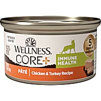 Wellness CORE+ Immune Health Natural Grain Free Chicken & Turkey Pate Canned Wet Cat Food